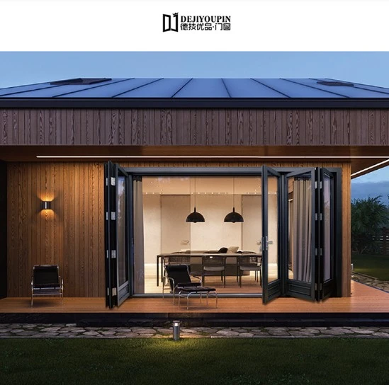 aluminum folding doors